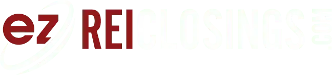 A white background with red letters that say ez rei