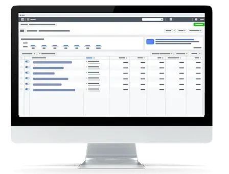 A computer monitor with a facebook page open on the screen.