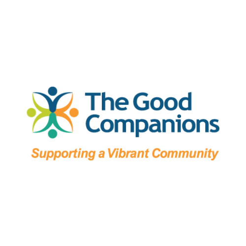 The logo for the good companions is supporting a vibrant community.