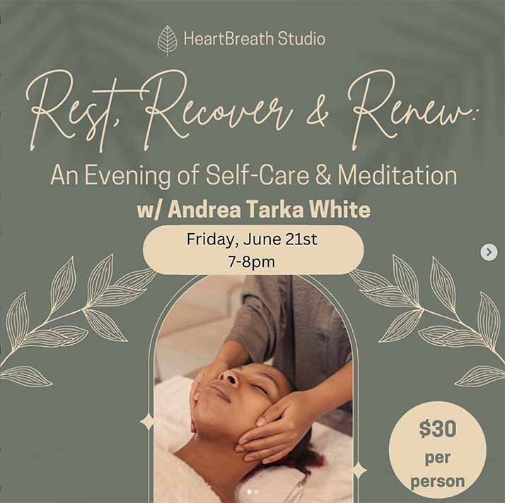 REST, RECOVER, & RENEW