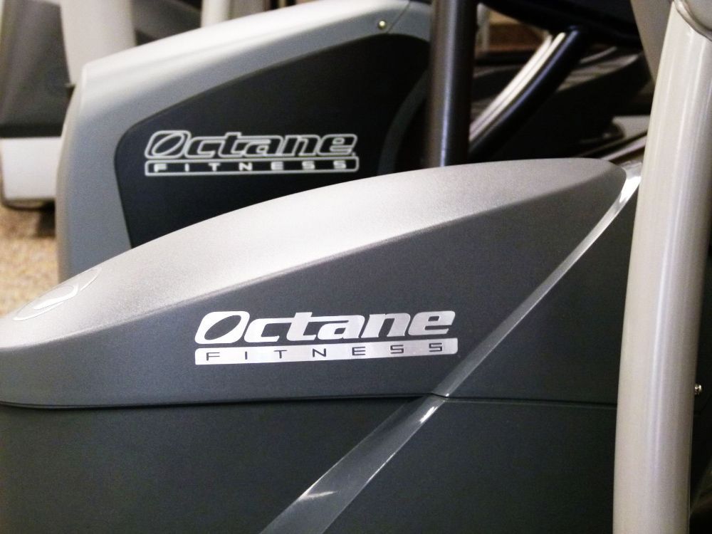 Close-up view of the metallic silver 