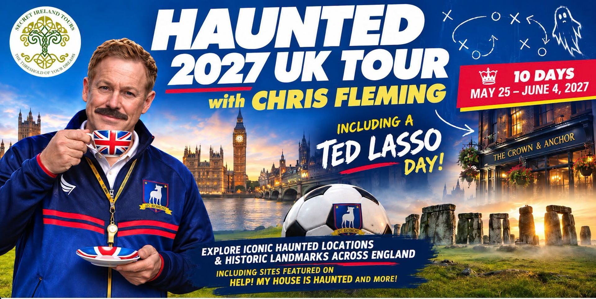 Haunted 2027 UK Tour with Chris Fleming
