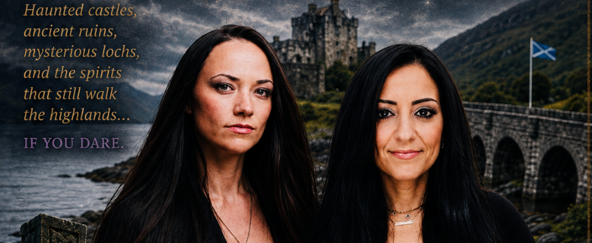 Explore the Spirits of Scotland with Shari and Kris.