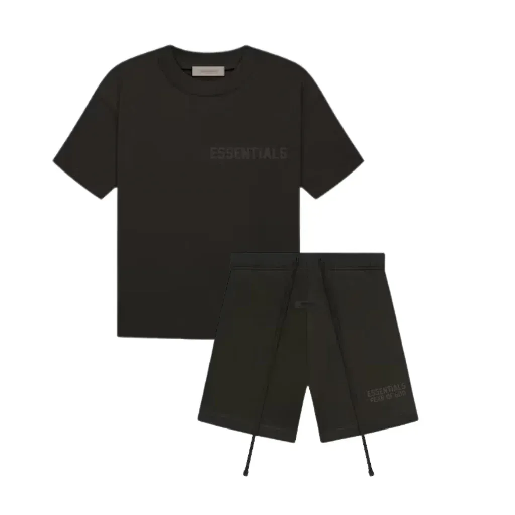 Essentials Summer Set Off Black