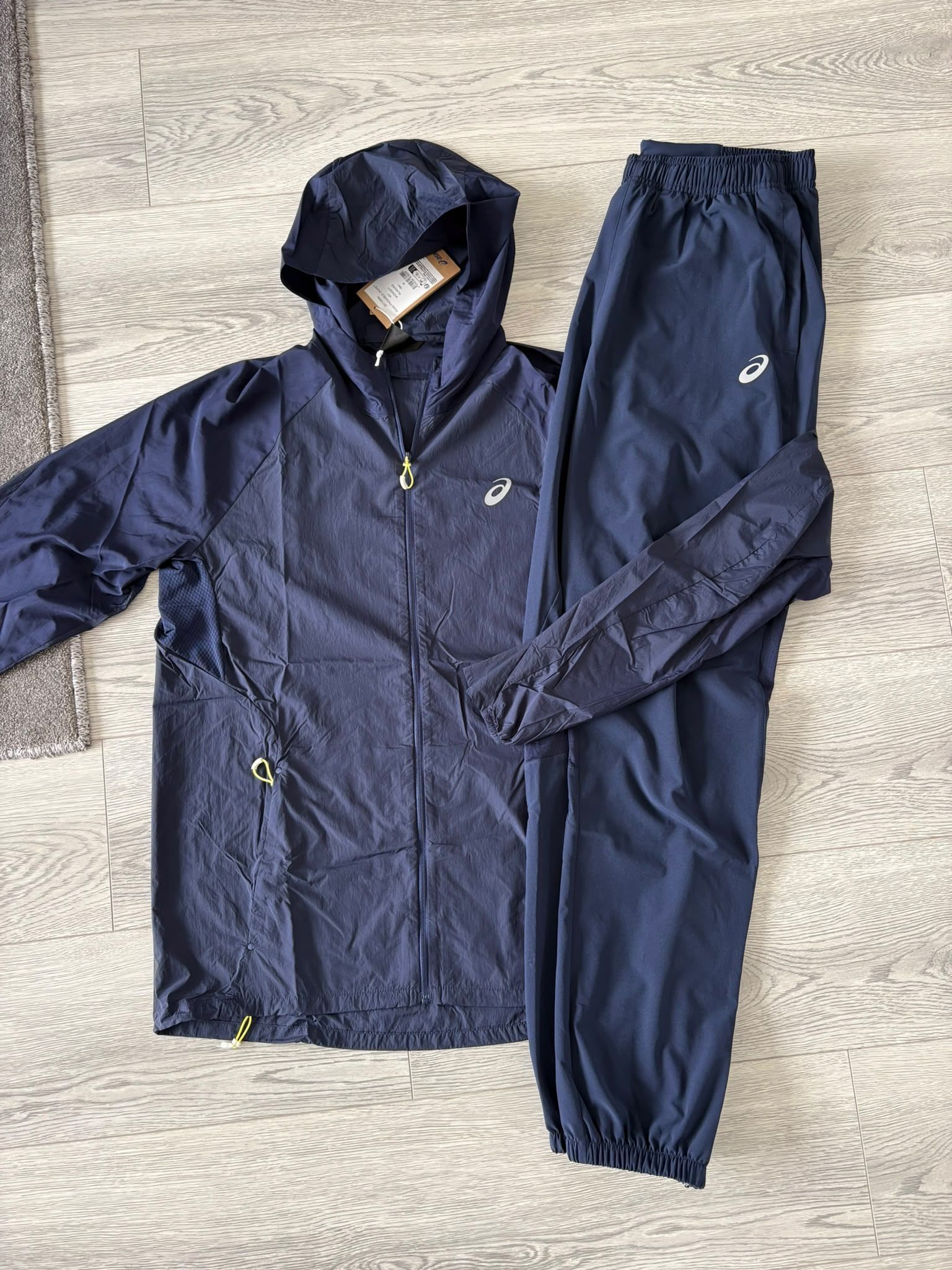 Asics Trainingspak Donkerblauw