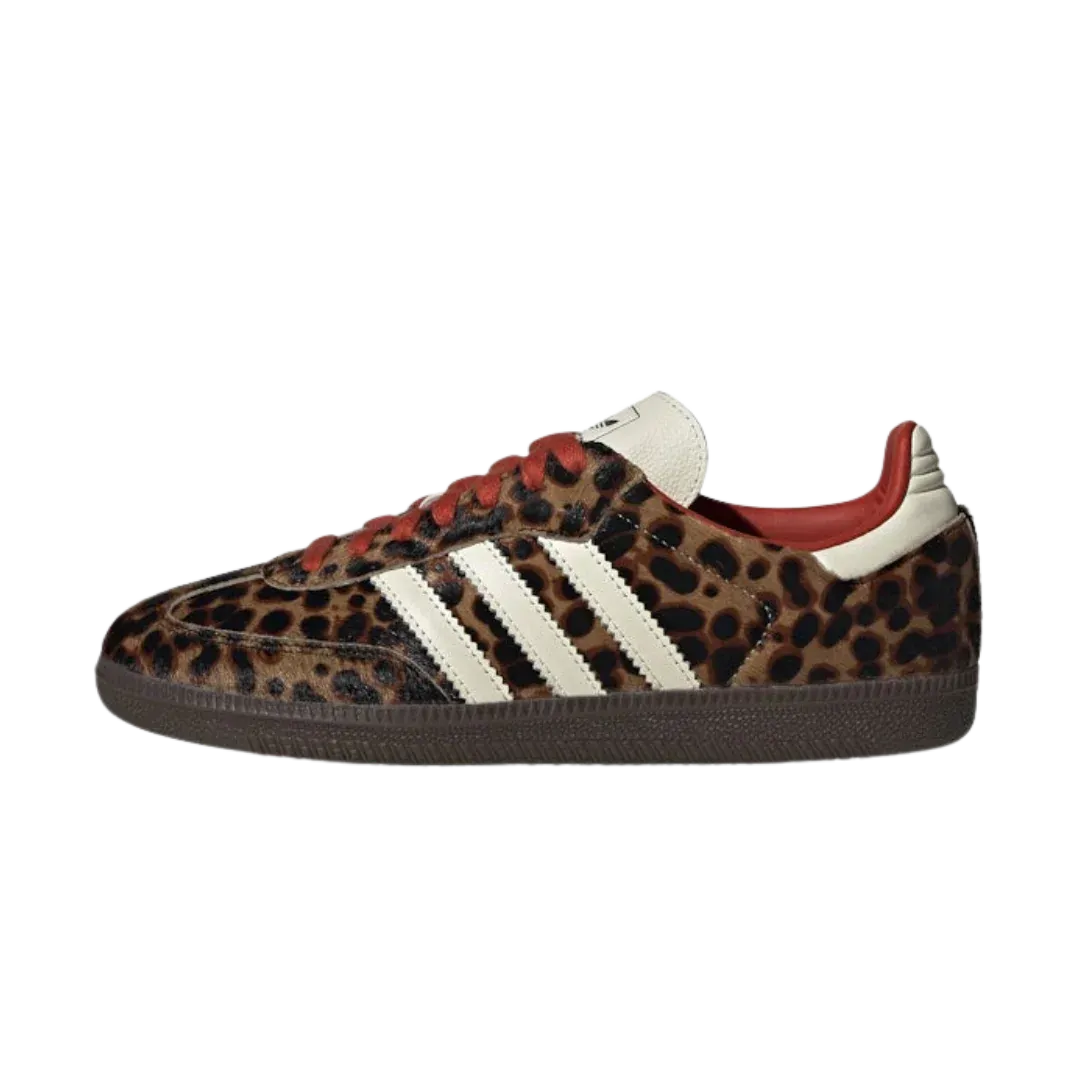 Adidas Samba OG Preloved Red Leopard