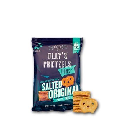 Pretzels, Olly's , plantaardig