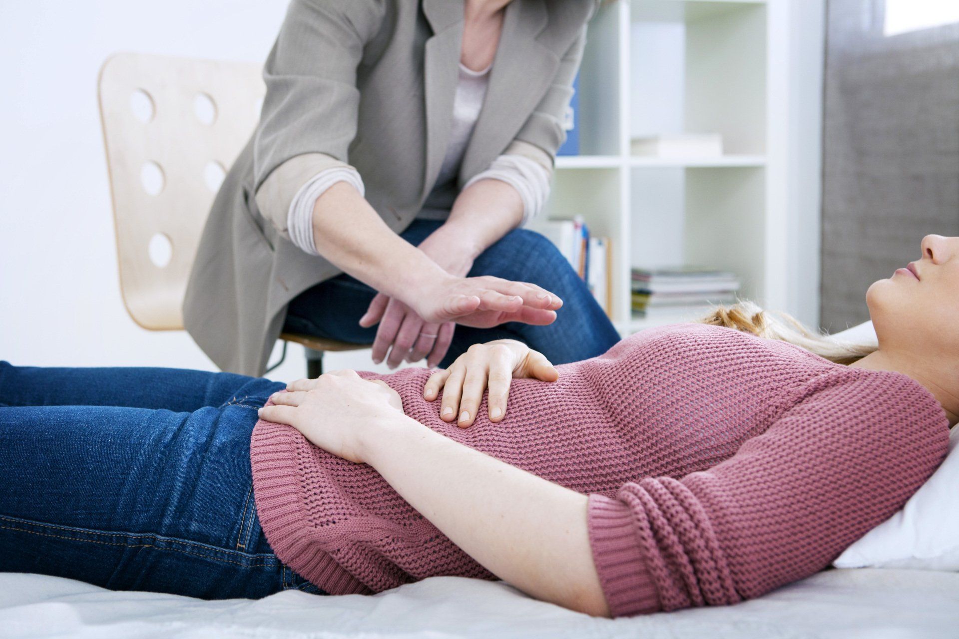 hypnosis on young woman