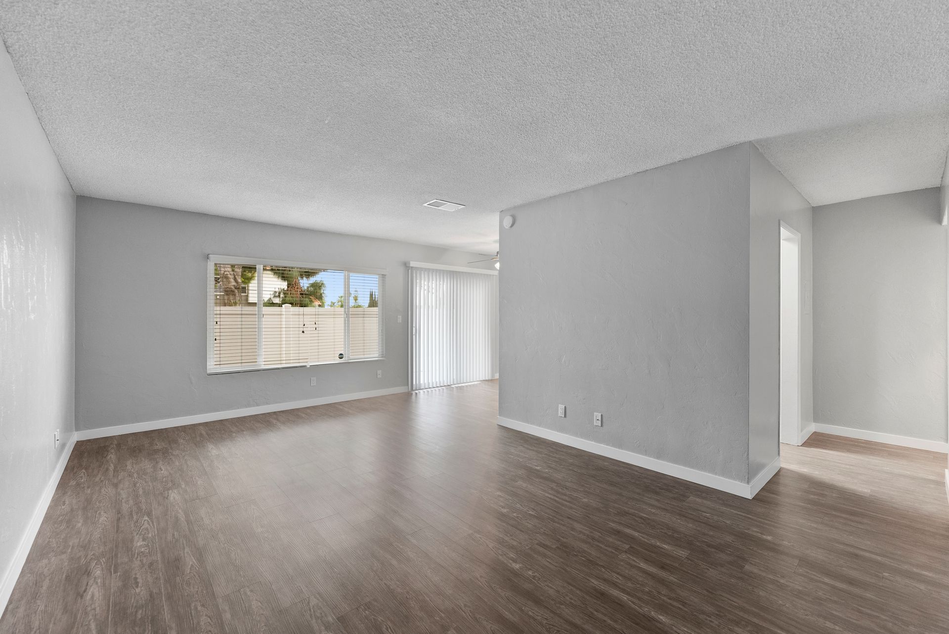 The Jackson apartment living room