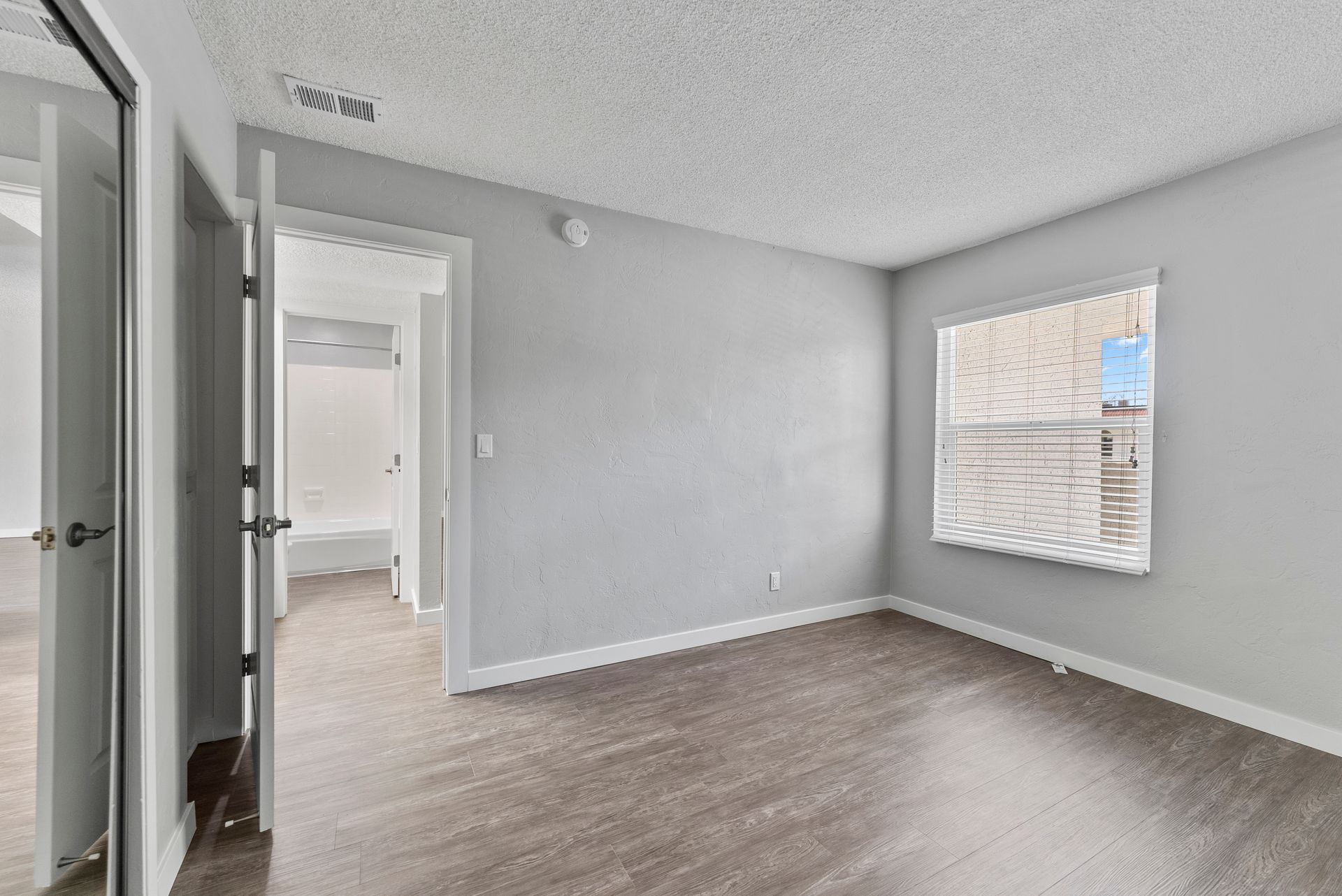 The Jackson apartment secondary bedroom