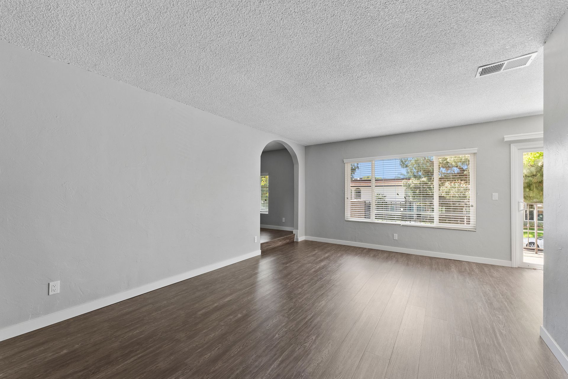 The Jackson apartment living area