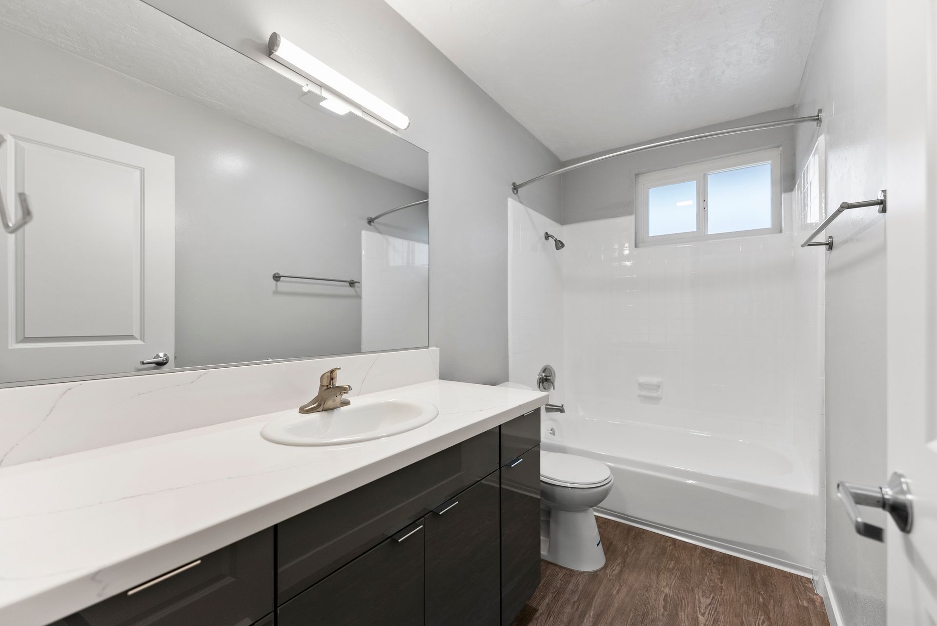 The Jackson apartment bath sink