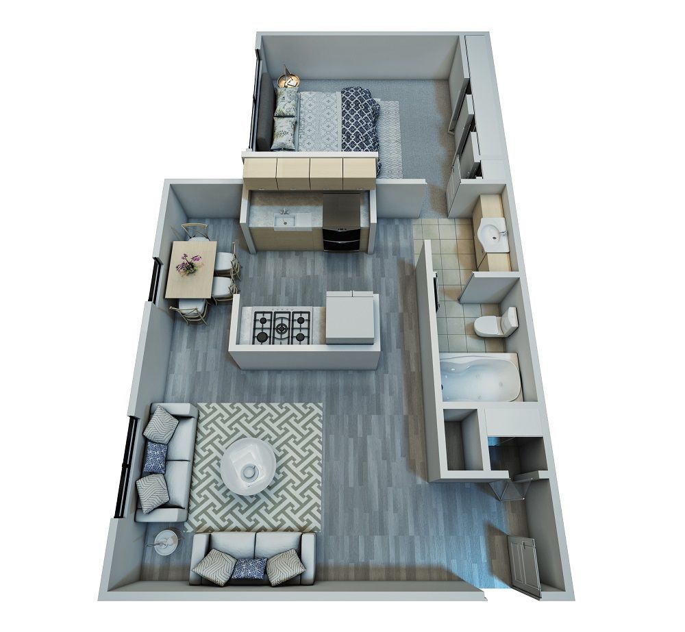 1 Bed | 1 Bath