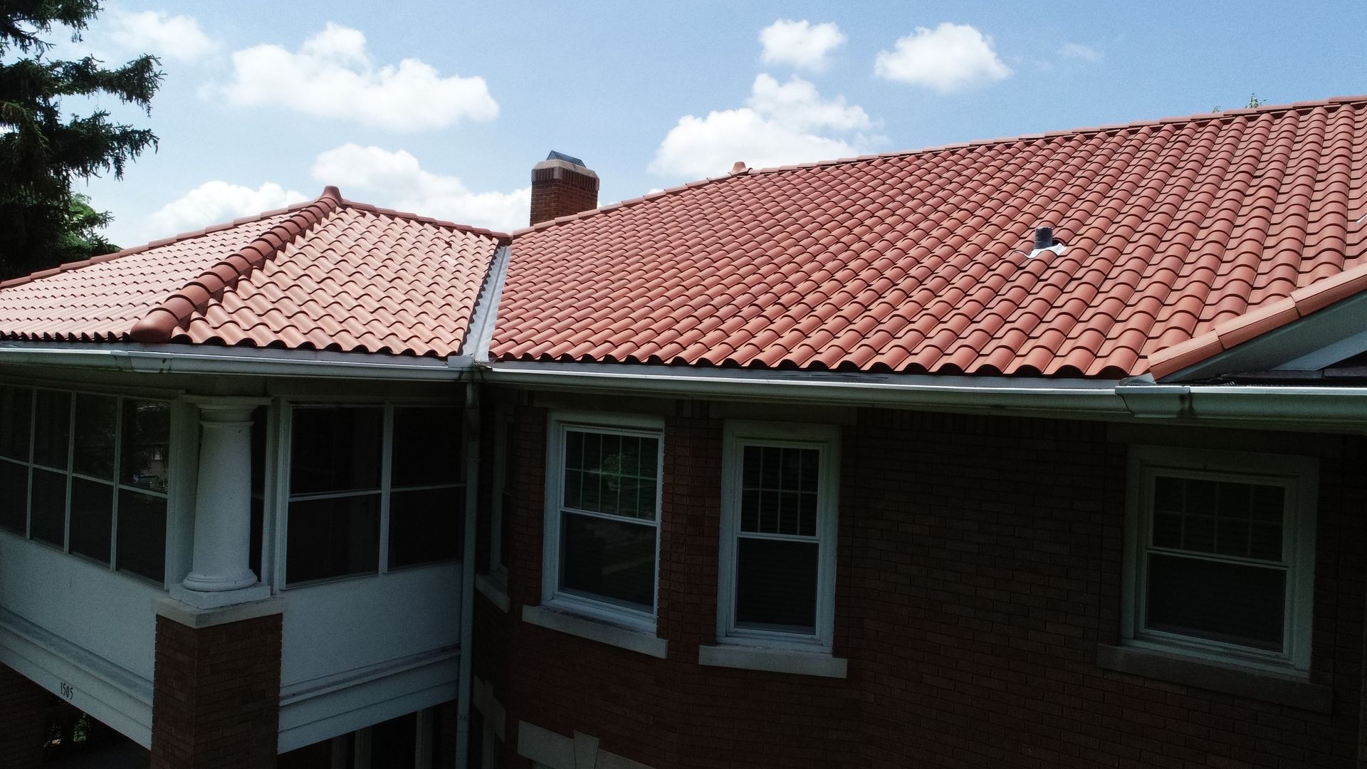 Clay Tile Installation in Peoria, IL Kreiling Roofing Company