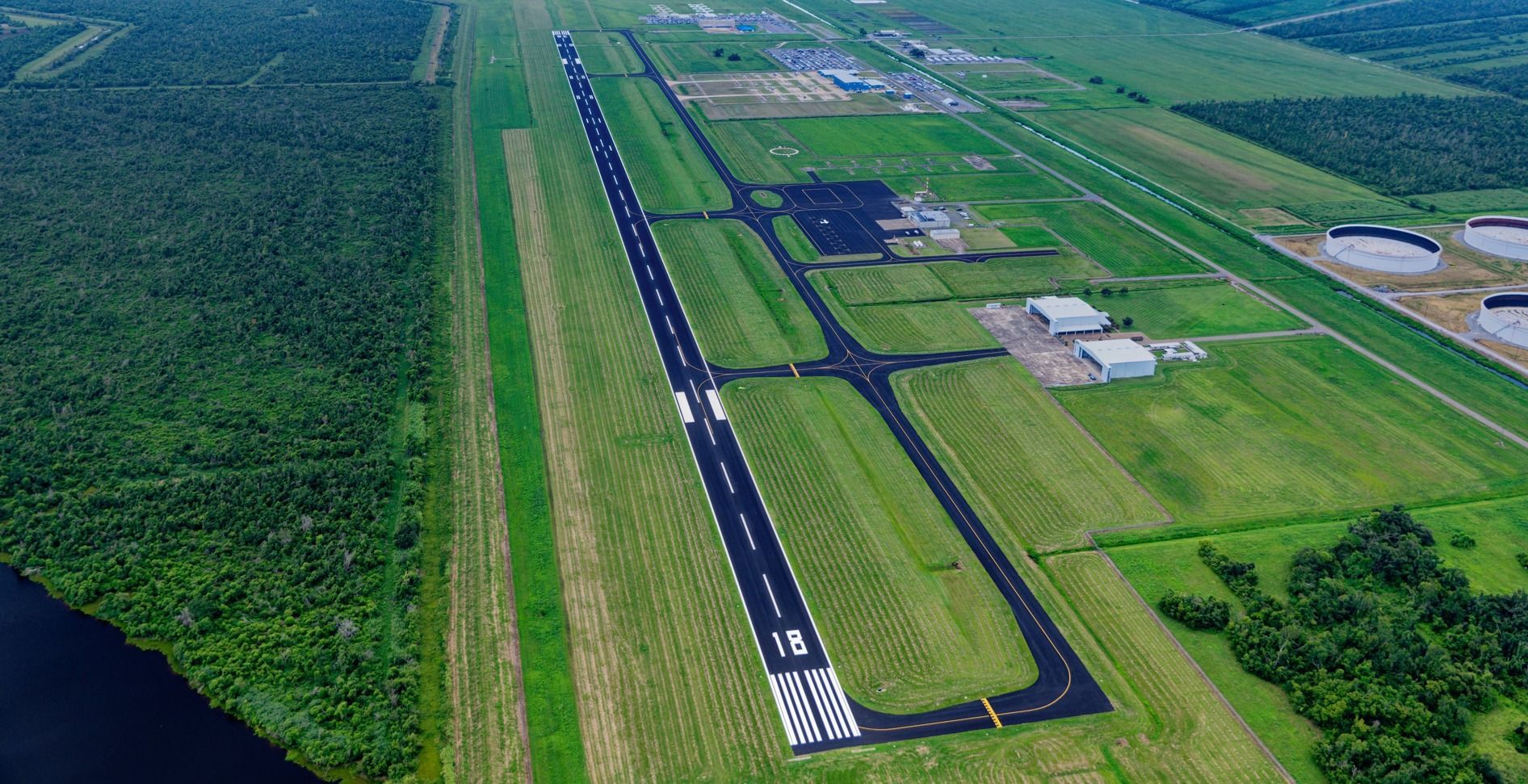 Greater Lafourche Airport Landing 