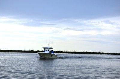 Boating in Port Fourchon