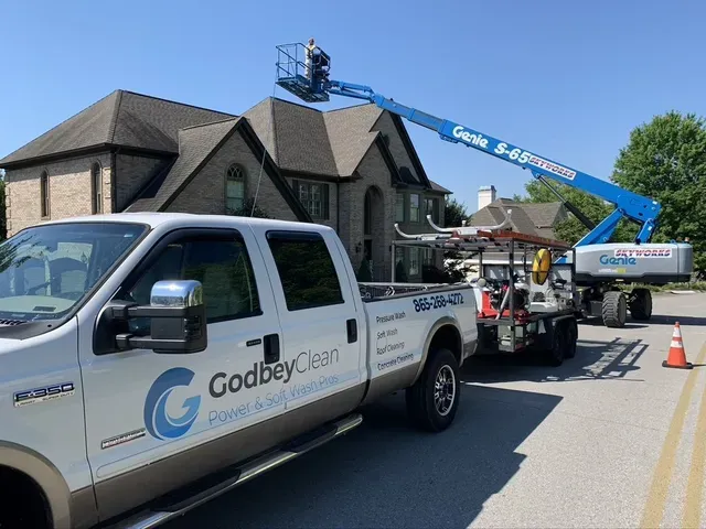 Cleaning The Roof