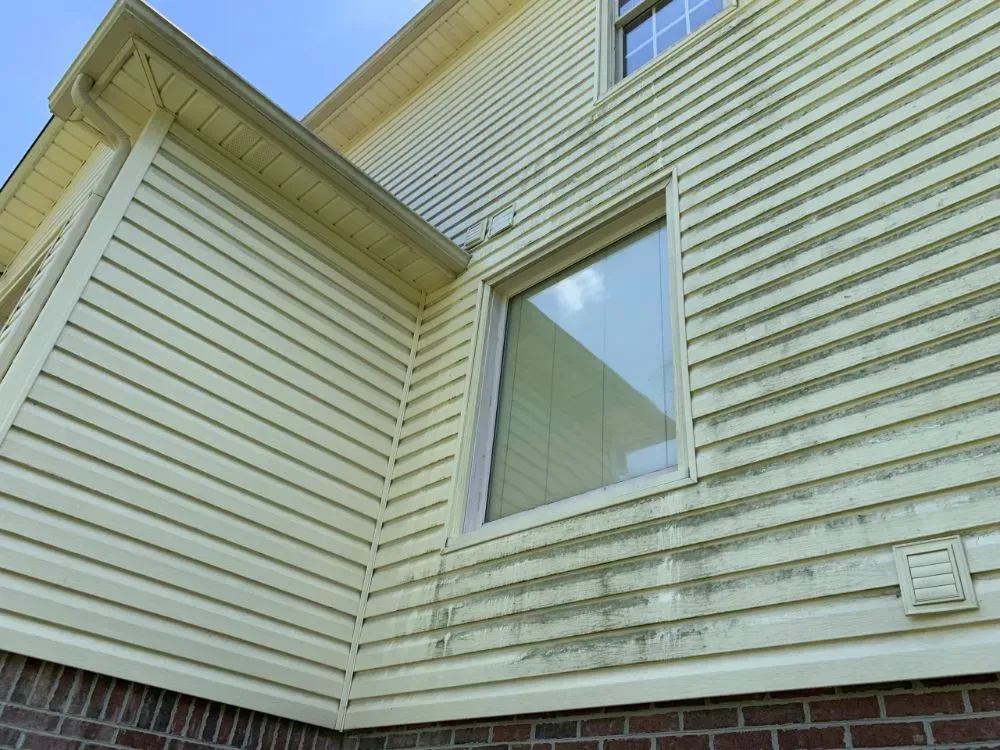 Washing Siding Before — Maryville, TN — Godbey Clean LLC