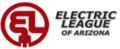 Electric League of Arizona logo: red circular