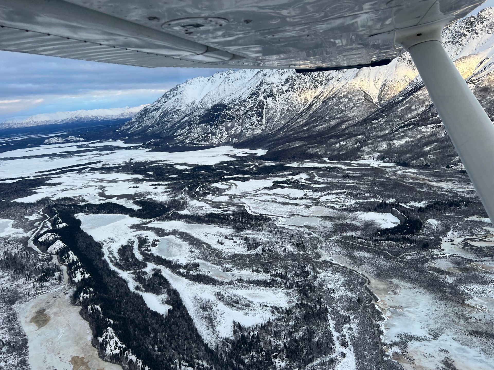 Cook Inlet Flightseeing Tour  from Downtown Anchorage