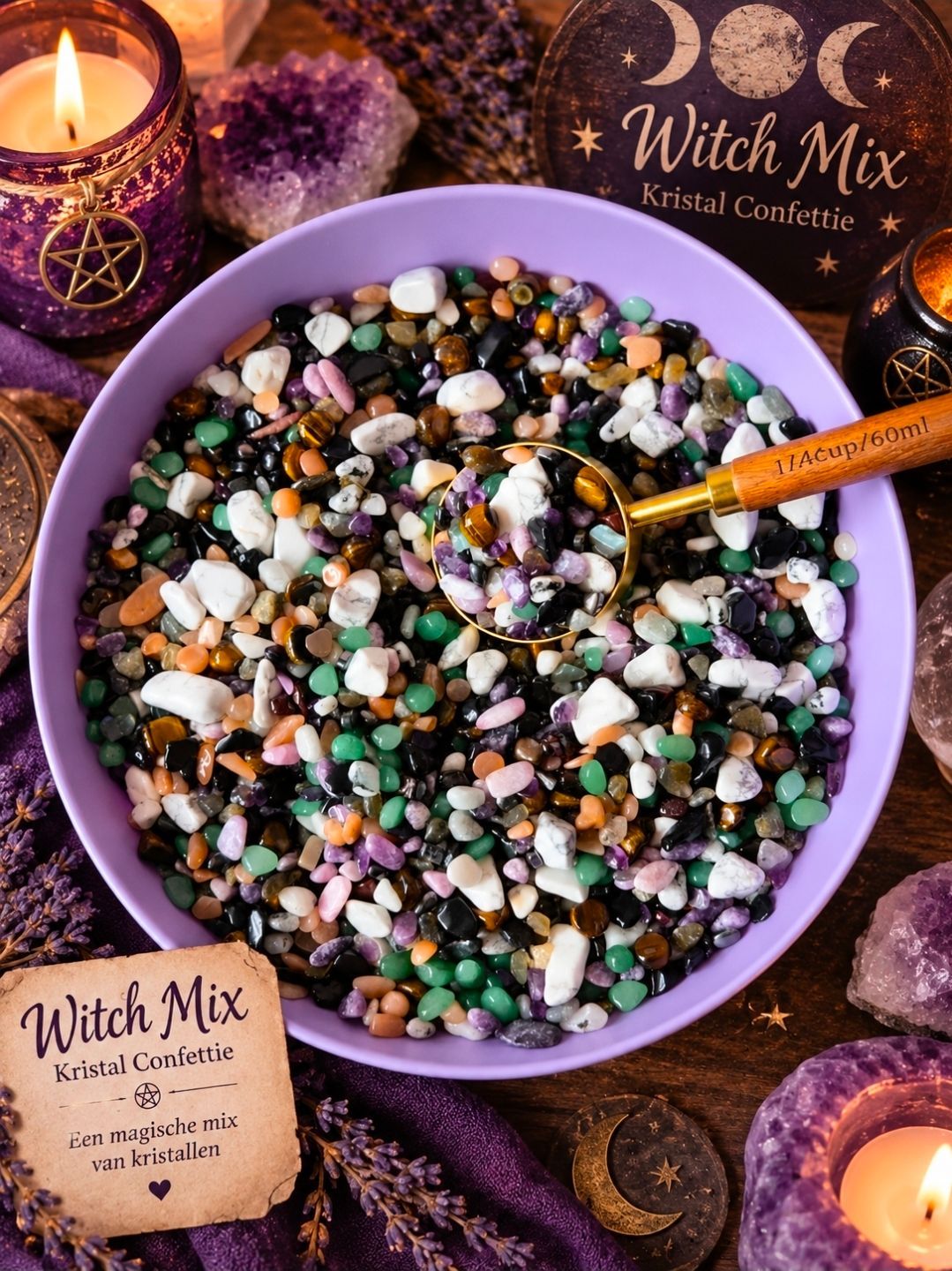 ? Witchy Crystal Confetti – Per scoop (1/4 cup = 60 ml) (MG)