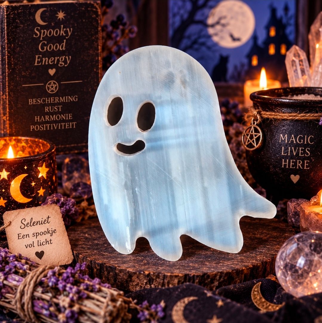 ? Selenite Ghost – 7.5 cm (MG)