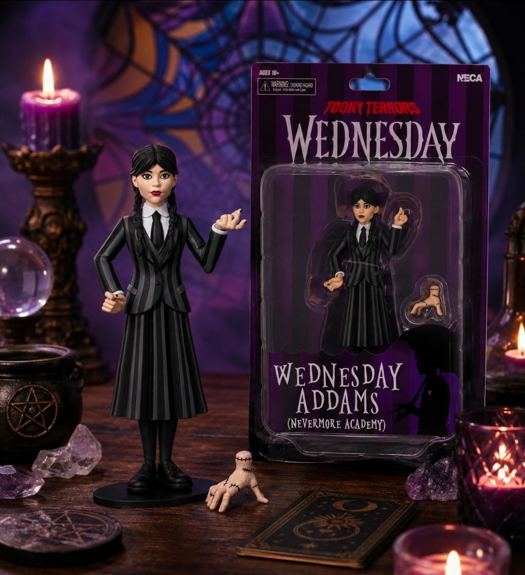?️ Wednesday Addams – Toony Terrors Figure