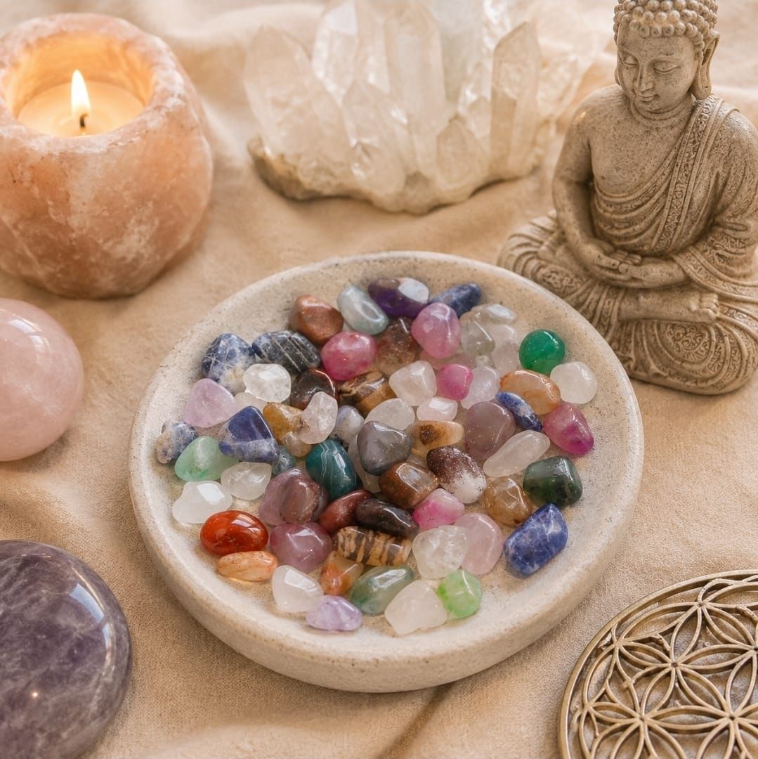 Agate Gemstone Mix - 100 grams