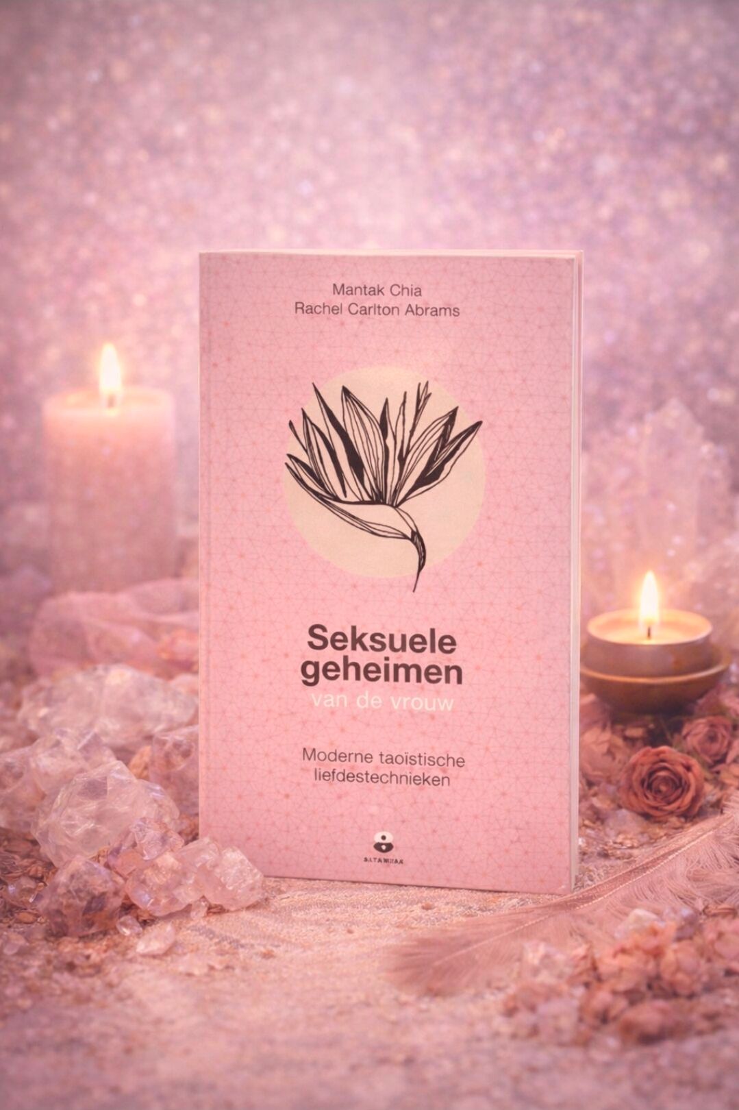 Roze boek met de titel