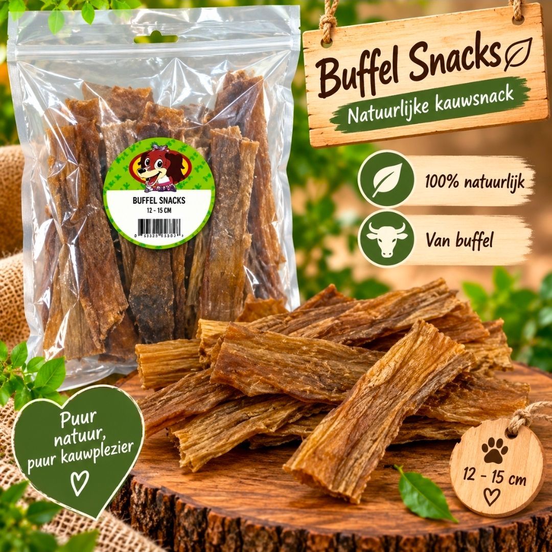Buffel Snack Jerkey Petsnack / 100- 180 gram