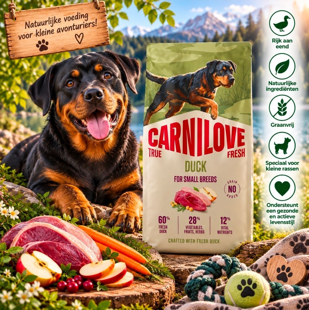 CARNILOVE True Fresh Adult Small Breed Eend - 4 kg