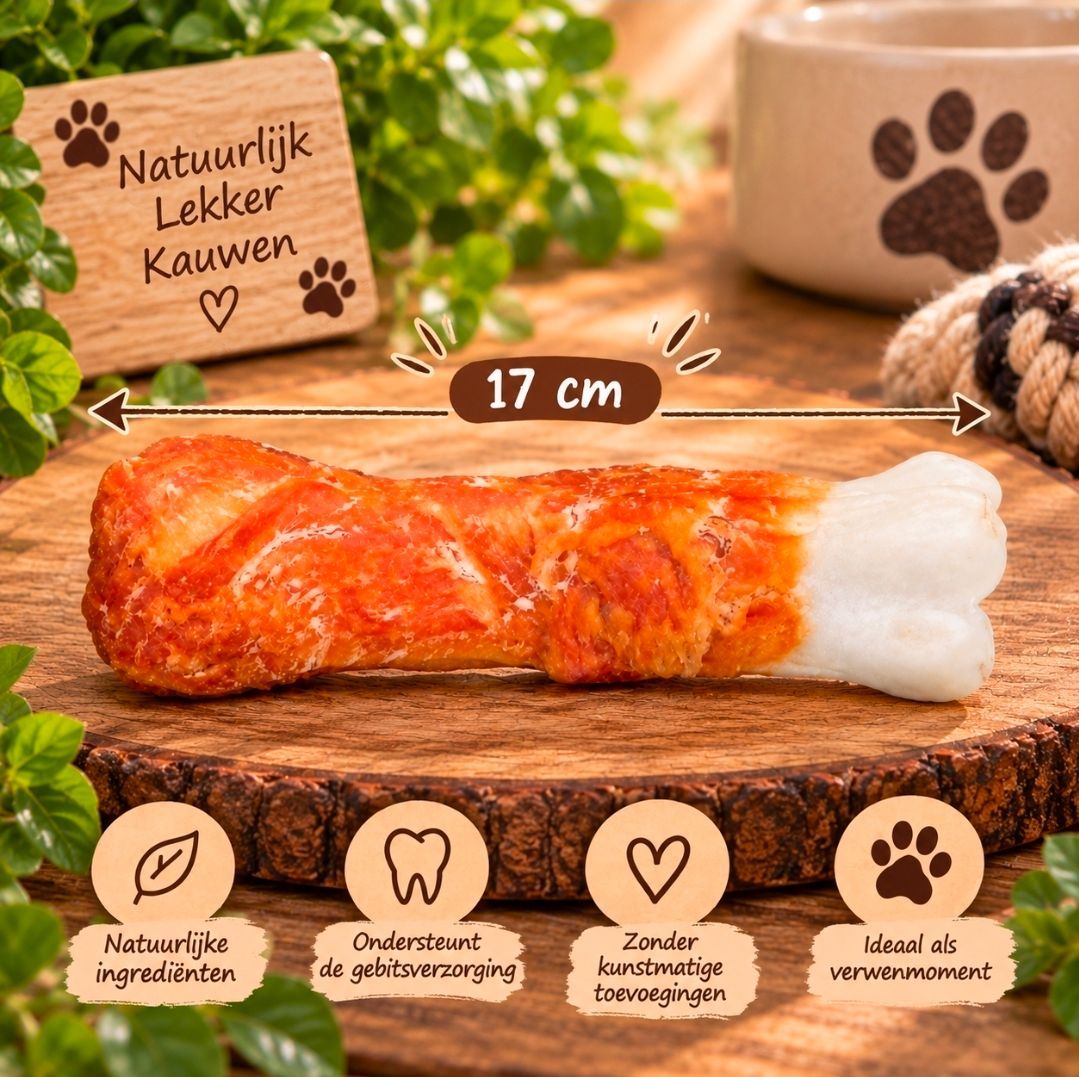 Chicken Chewing Bone, Trixie Denta Fun - 17 cm