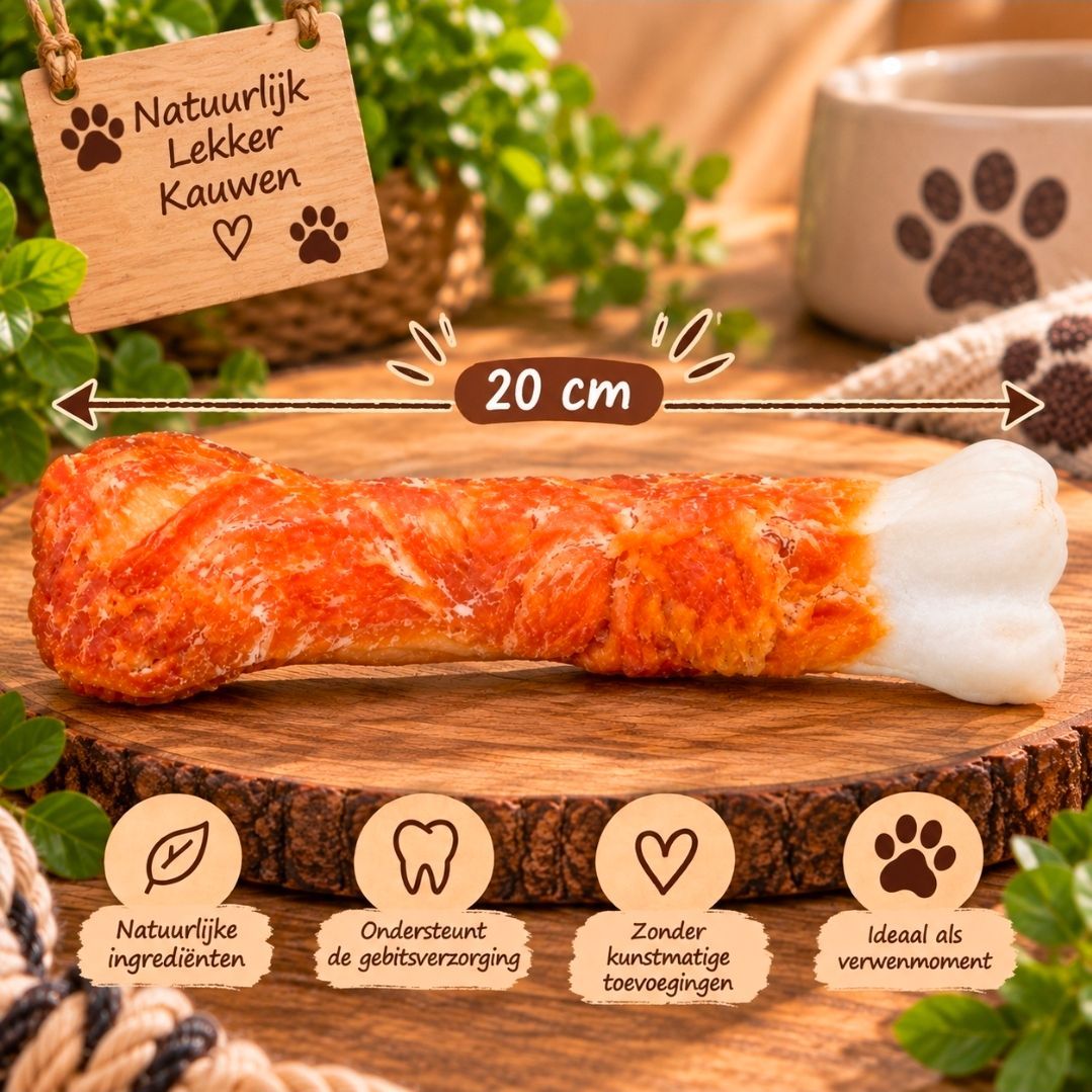 Chicken Chewing Bone, Trixie Denta Fun - 20 cm