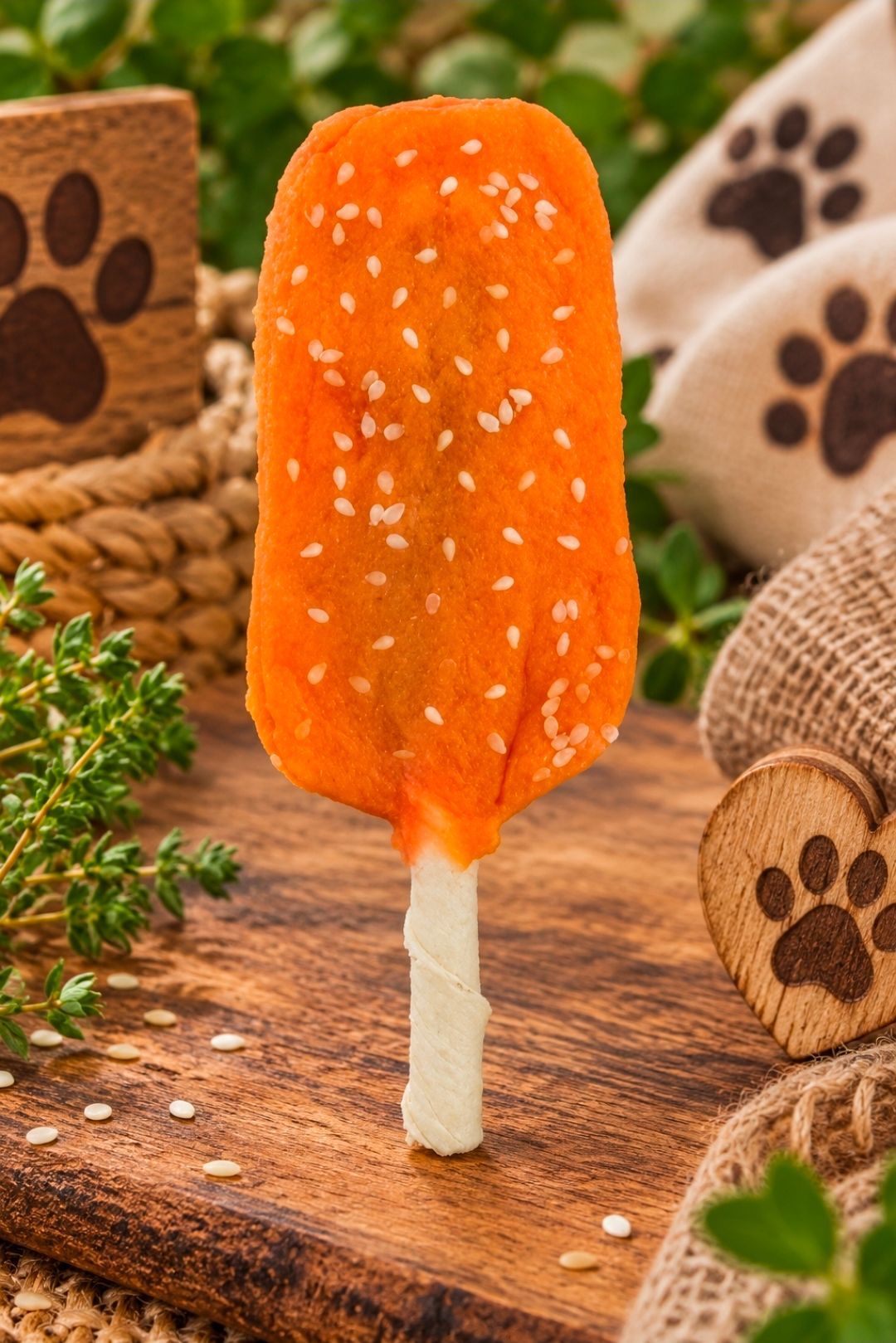 Chicken Ice Pops with Chicken and Sesame, Trixie Denta Fun - 12 cm