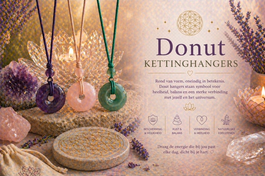 Donut-ketting-hangers-rainbow-edelstenen