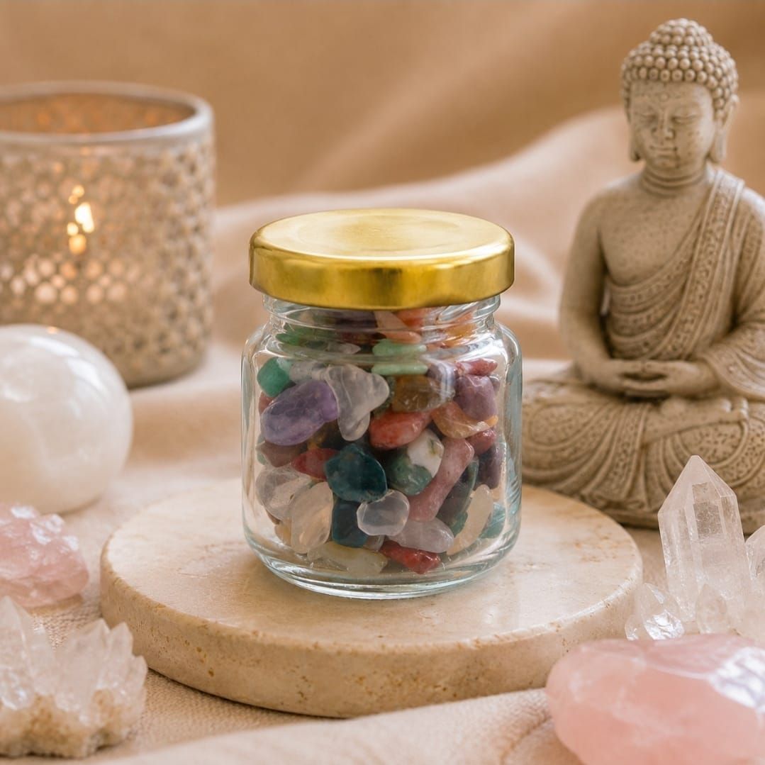 Mixed Gemstones in a Jar - 60 grams