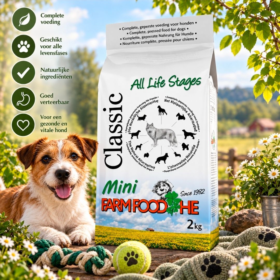 FARM FOOD Classic Mini / Pup / Kleine Rassen - 2 kg