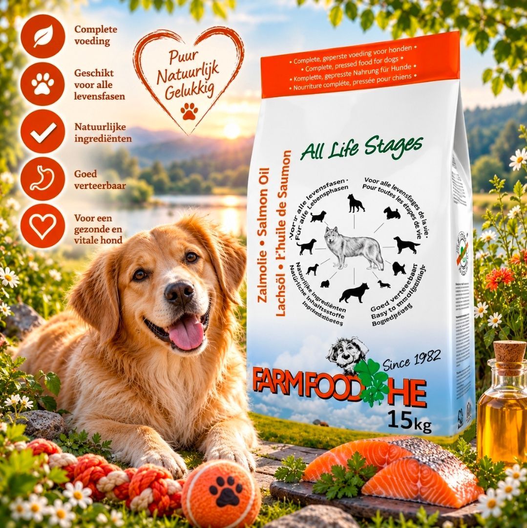FARM FOOD High Energy Schotse Zalmolie - 15 kg