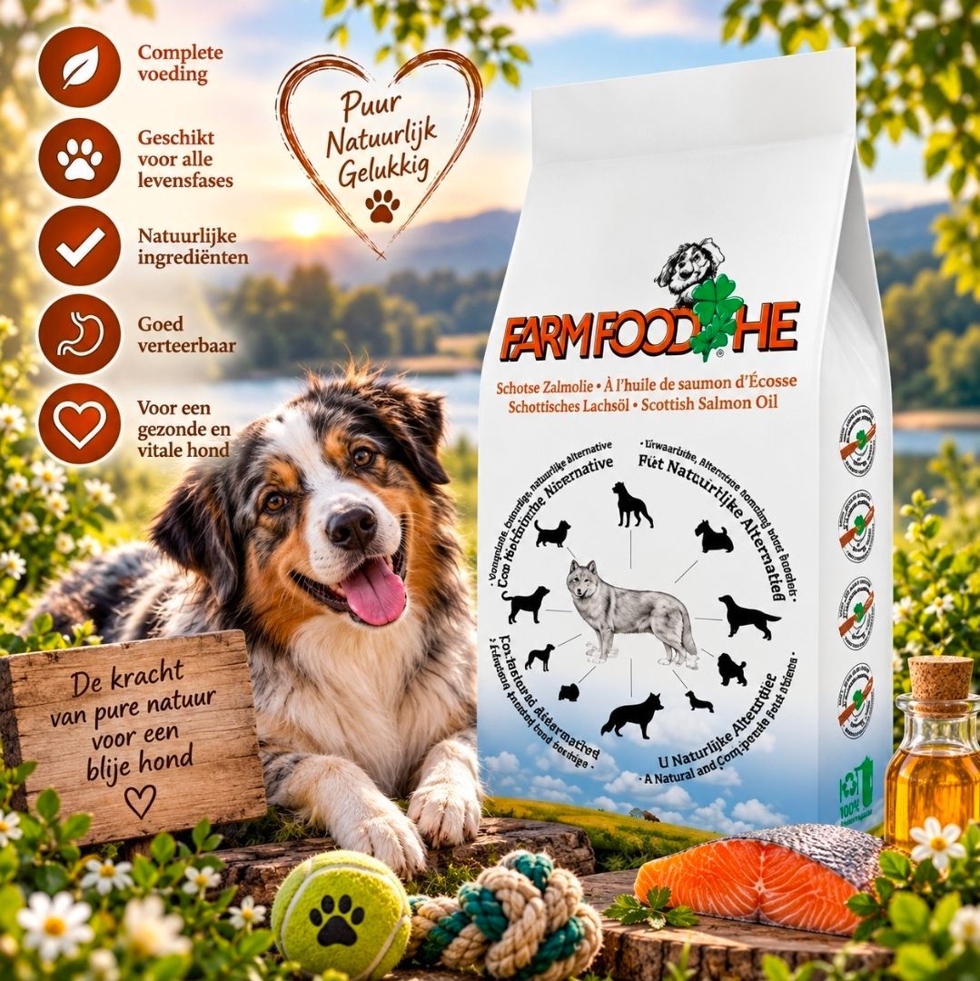 FARM FOOD High Energy Schotse Zalmolie - 4 kg