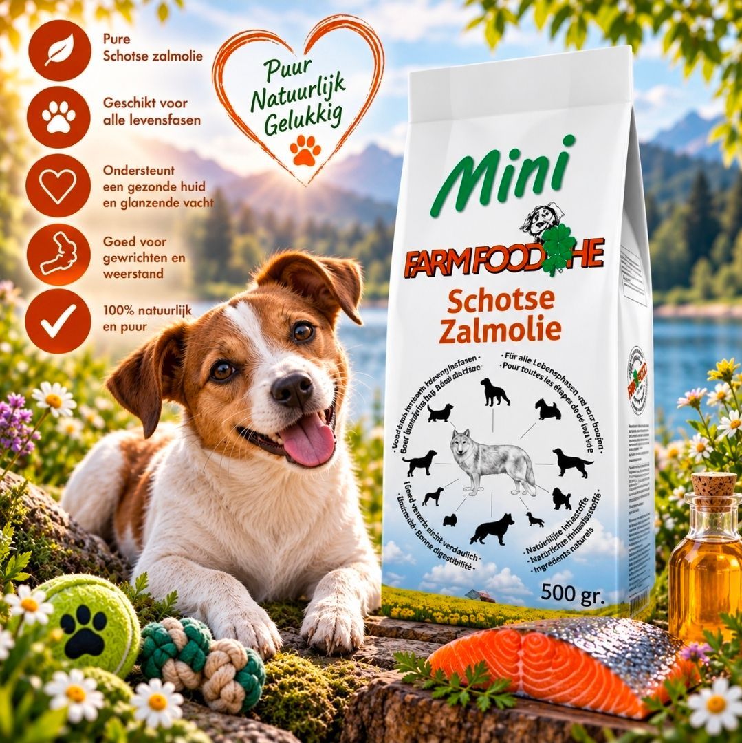 FARM FOOD High Energy Schotse Zalmolie Mini - 4 kg