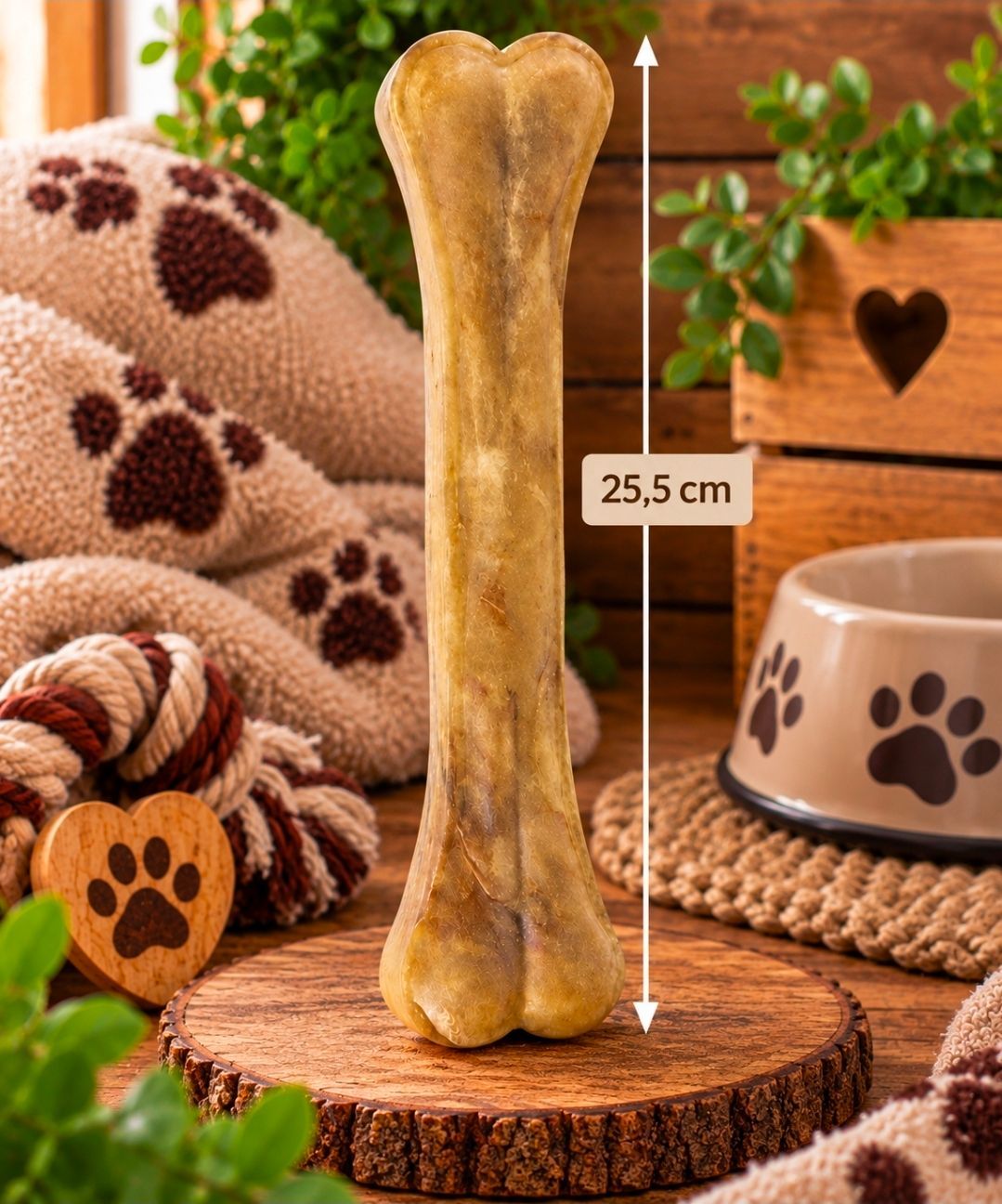 Geperst Bot Petsnack - 25,5 cm, 4 st