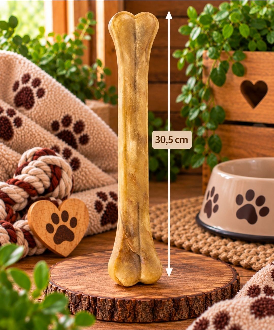 Geperst Bot Petsnack - 30,5 cm, 3 st