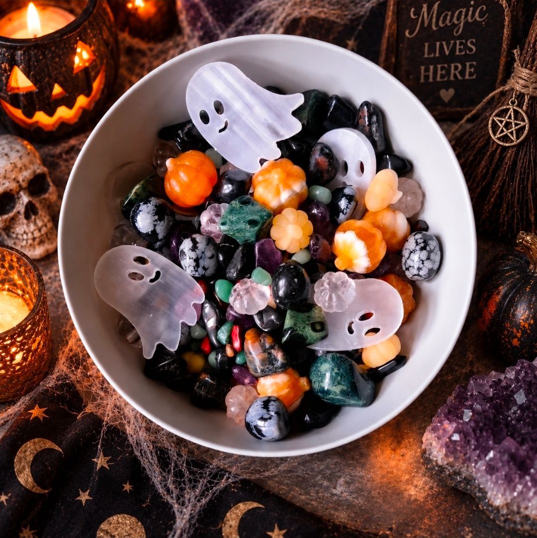 Halloween Kristal Confetti Mix - 450 gr