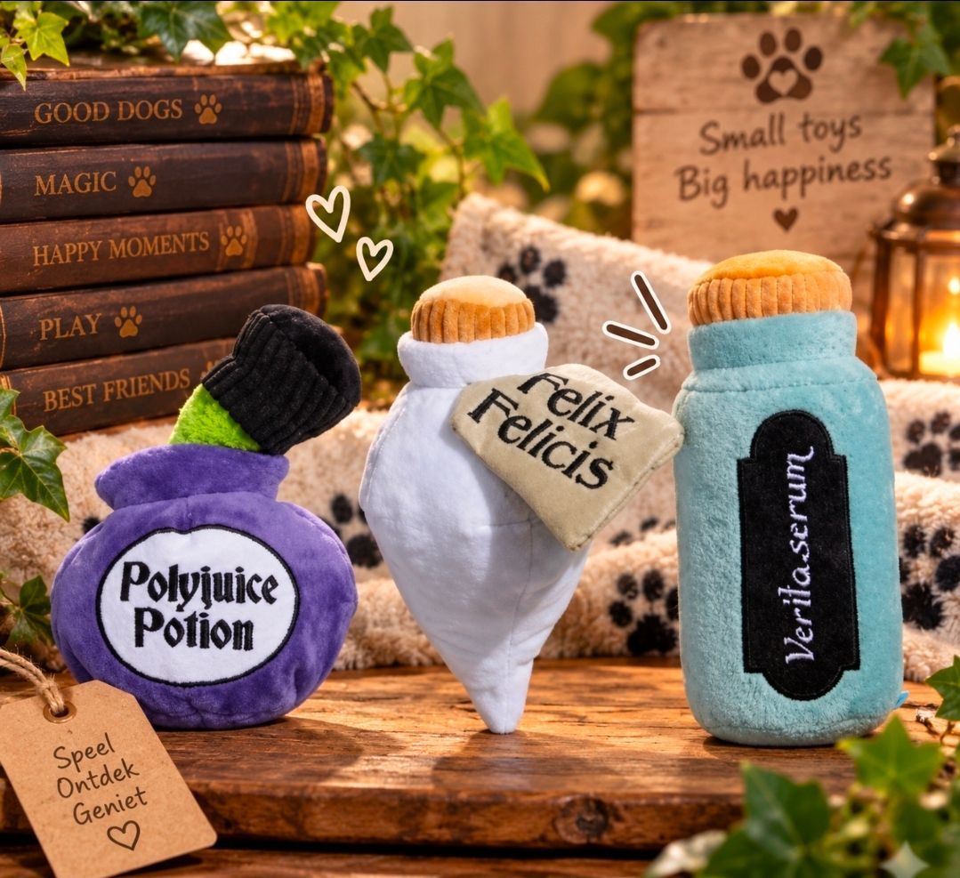 Harry Potter Potions Pack Up Plush Toy - 19 cm