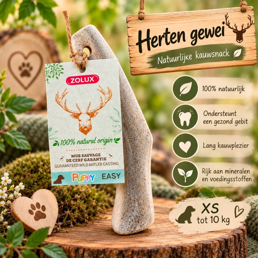 Hertengewei EASY Zolux, Schuin Gesneden - XS