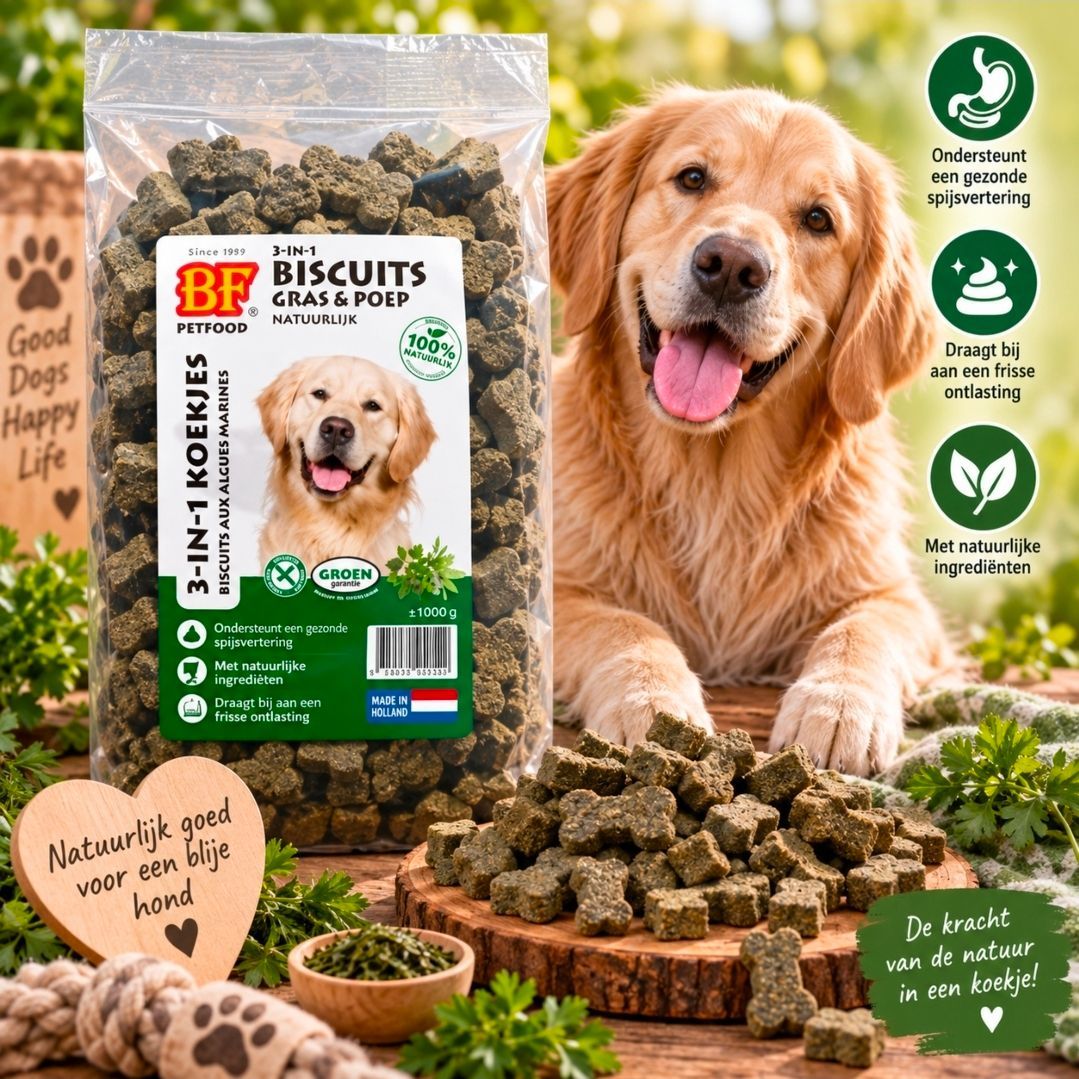 Honden Mineralenkoekjes BF Petfood 3 In 1 - 500 gram