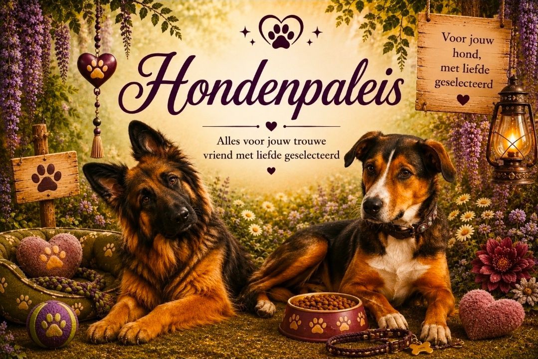 Hondenpaleis bij Shannah's Rainbow Dierenpaleis bij Rainbow Edelstenen