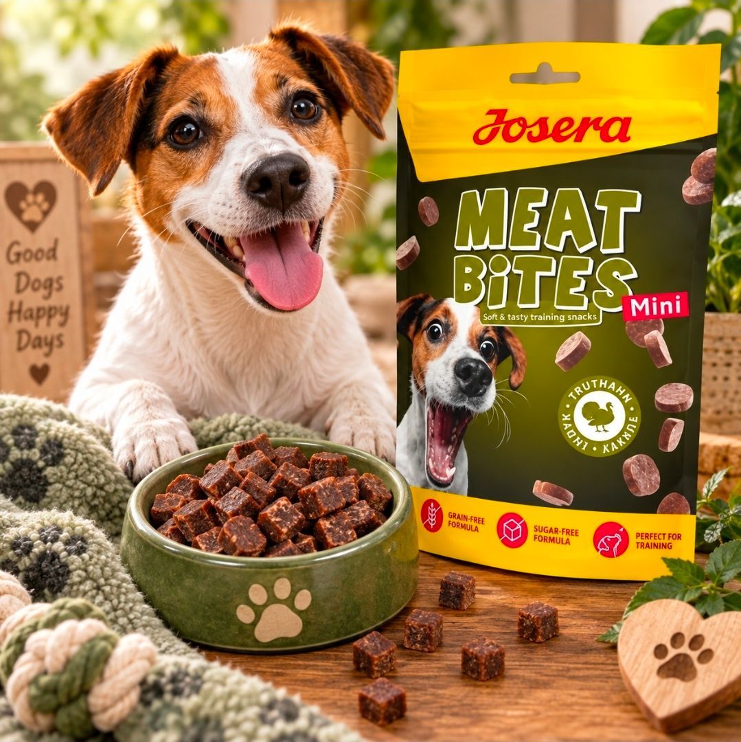 Kalkoen Josera Meat Bites Mini - 70 gr