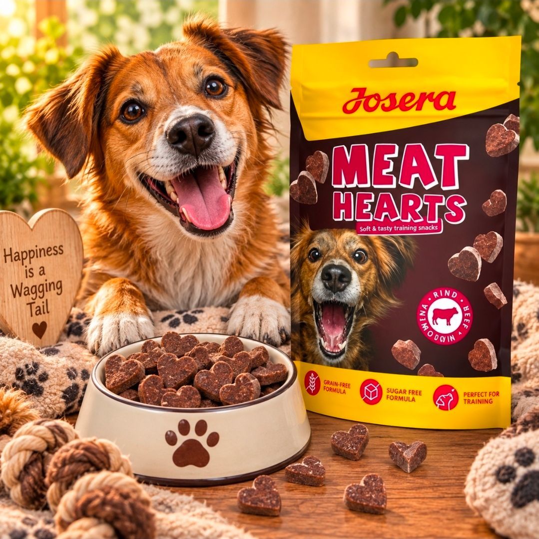 Rund Josera Meat Hearts - 70 gr