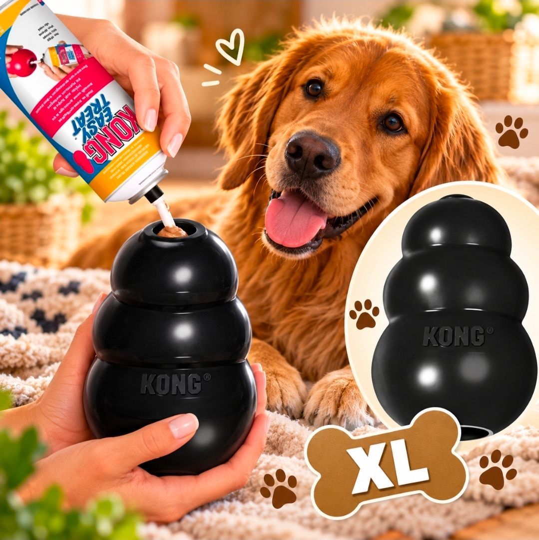 KONG Extreme Black, size XL - 12.7 cm